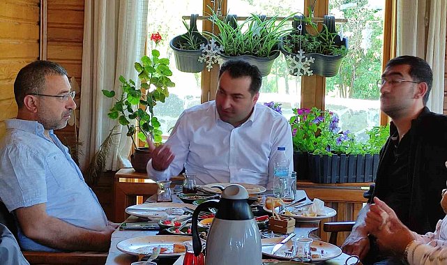 Ardahan Kent Konseyi Başkanı Taştan, basınla buluştu