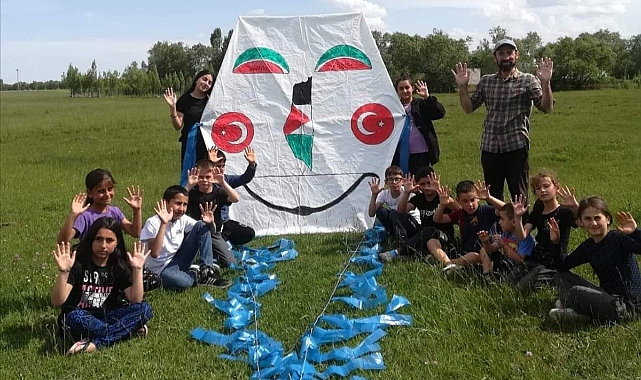 Arpaçay'da Özgür Filistin etkinliği