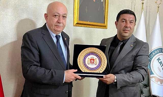 Başkonsolos Nikoloz Iahsvılı, KATSO'yu ziyaret etti