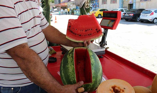 Bunaltıcı sıcaklar vatandaşı sulu meyvelere yönlendirdi