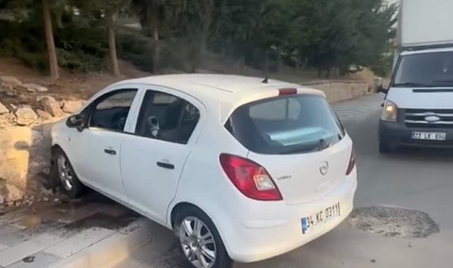 Elazığ'da otomobil duvara çarptı: 1 yaralı