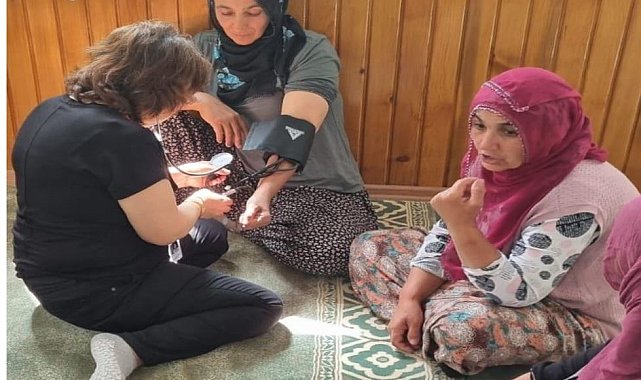 Elazığ'da sağlık taramaları sürüyor