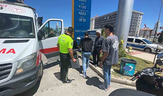 Elazığ'da trafik kazası : 1 yaralı