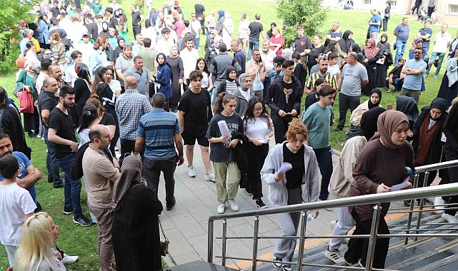 Erzincan'da YKS heyecanı