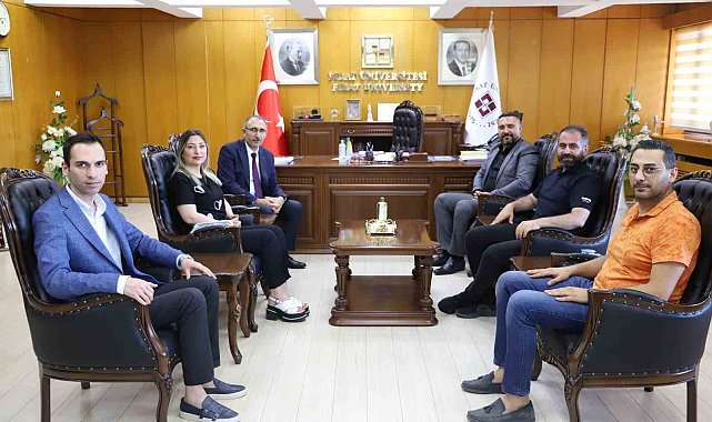 FHGC yönetimi, Rektör Göktaş ile bir araya geldi