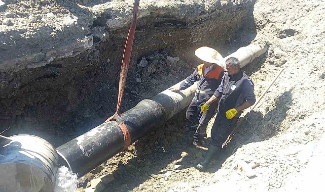 Hakkari'deki içme suyu arızası giderildi
