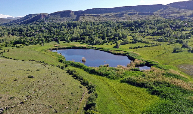 Iğdır'daki Üçkaya Gölü'nün turizme kazandırılması için çalışma başlatıldı