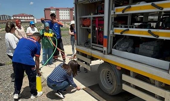 Kars AFAD'tan arama ve kurtarma eğitimi