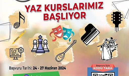 Kars'ta GSB yaz kursları başvuruları başladı