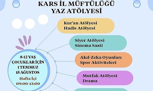Kars’ta yaz okulu başlıyor