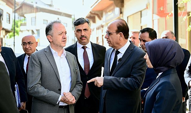 Kültür ve Turizm Bakan Yardımcısı Gökhan Yazgı, tarihi ve tescilli yapıları inceledi