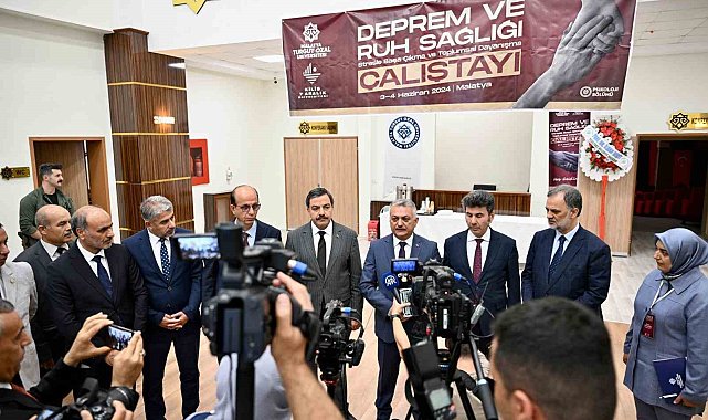 Malatya'da 'Deprem ve Ruh Sağlığı Çalıştay'ı düzenlendi