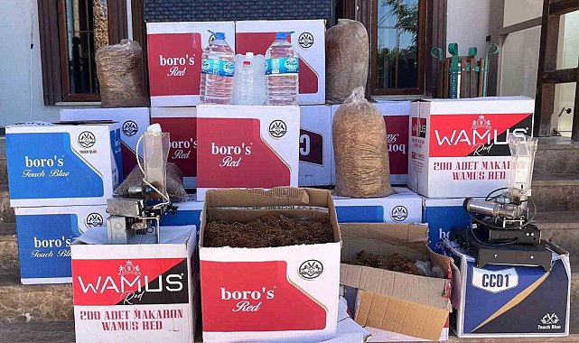 Malatya'da kaçakçılık operasyonu