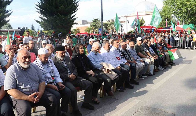 Malatya'da "Büyük Gazze mitingi"