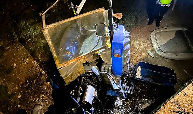 Malatya'da Traktör ile tır çarpıştı, 1 yaralı
