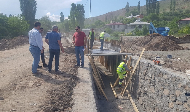 Müdür Kotan, Kağızman'da yapılan çalışmaları inceledi