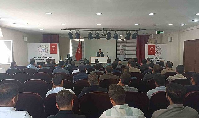 Muradiye'de "İş Ahlakı" konulu seminer düzenlendi