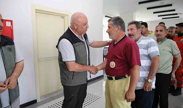 Orman Bölge Müdürlüğü'nde personel buluşması