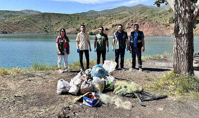 Su kaynaklarını korumak için çöp topladılar