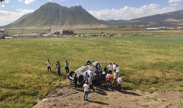 Tatvan'da trafik kazası: 1 yaralı