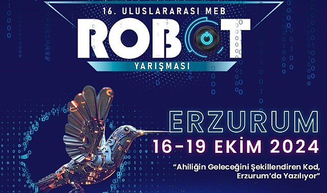 Uluslararası MEB Robot Yarışması Erzurum'da