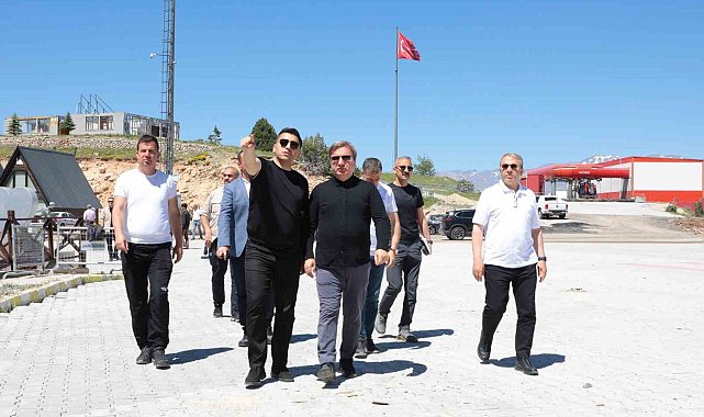 Vali Aydoğdu Ergan Dağında incelemelerde bulundu