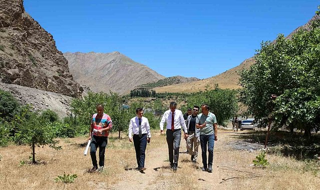 Vali Çelik, Depin bölgesi için harekete geçti