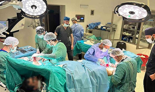 Van'da fabrika işçisinin kopan eli ameliyatla yerine dikildi