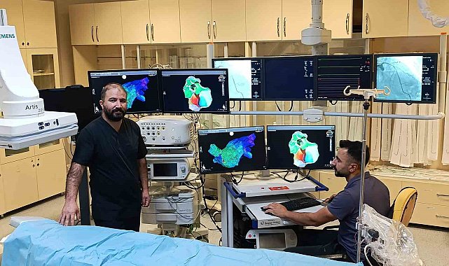 Van&#039;da kalp çarpıntısı ilk kez &#039;üç boyutlu haritalama&#039; ile tedavi edildi