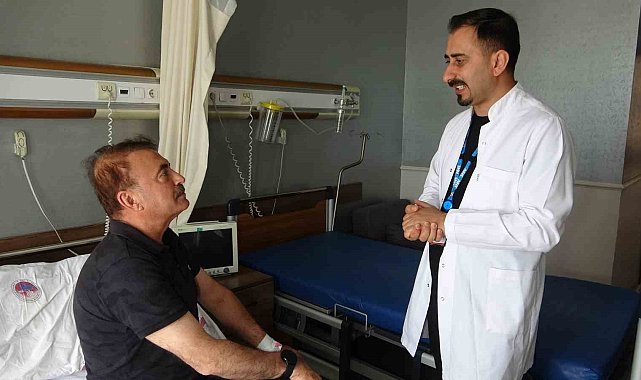 Van&#039;da kullanılan tedavi yöntemi canlı olarak yayınlandı