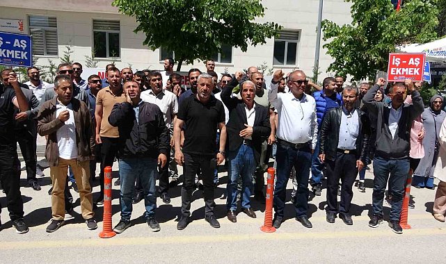 Van'daki işçilerin eylemi bir aydır devam ediyor