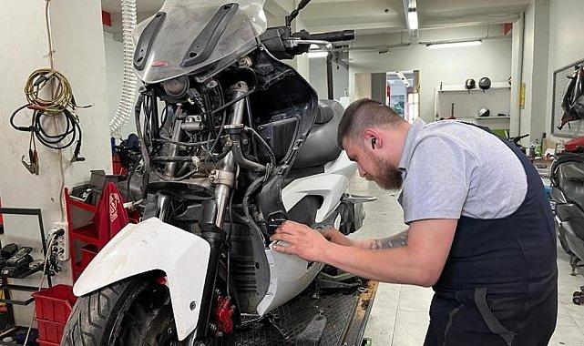 Yaz aylarında motosiklet kullanımına ve bakımına dikkat