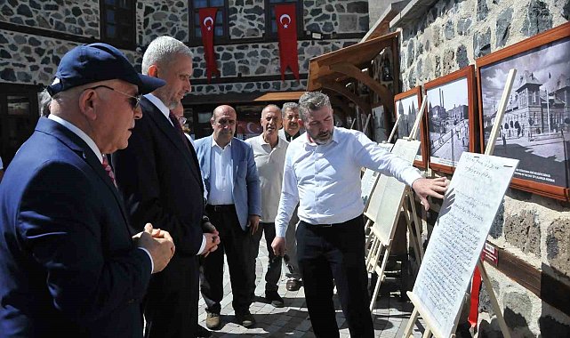 105'nci yılda yerel gazete sergisi
