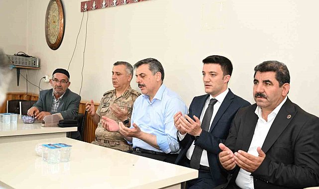 Acılı ailelere taziye ziyareti