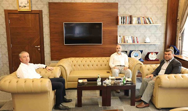Ağrı İl Müftüsü Şafak, Milli Eğitim Müdürü Kökrek'i ziyaret etti