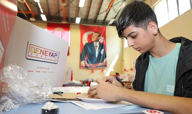 Ağrı'da DENEYAP Teknoloji Atölyeleri sınavı heyecanla gerçekleştirildi