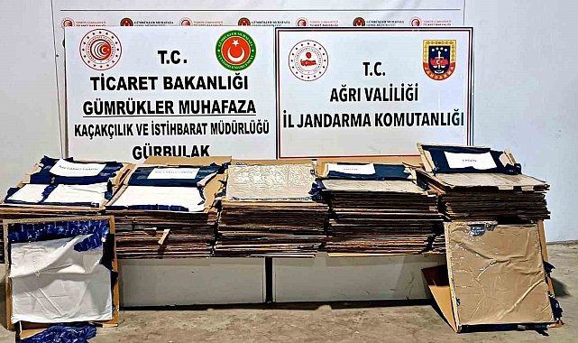Ağrı'da yüklü miktarda uyuşturucu ele geçirildi