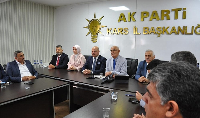 AK Parti Genel Başkan Yardımcısı Yılmaz , Kars'ta basınla buluştu