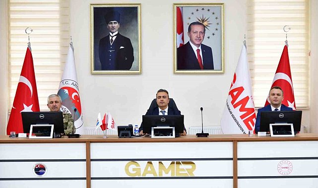 Ardahan'da Asayiş ve Koordinasyon toplantısı gerçekleştirildi
