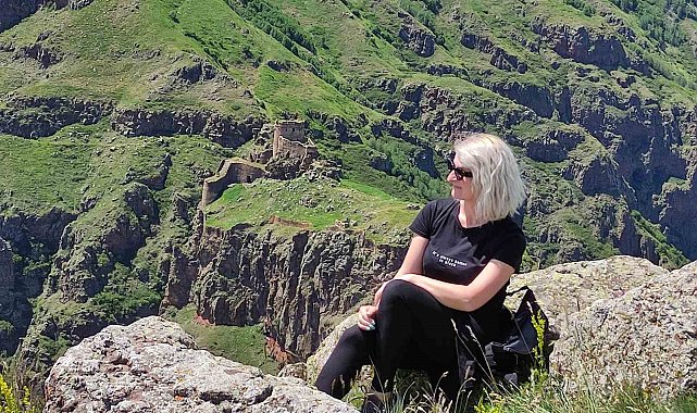 Ardahan'daki tarihi Şeytan Kalesi'ne turist akını