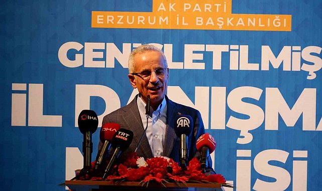 Bakan Uraloğlu'ndan Erzurum'a hızlı tren müjdesi