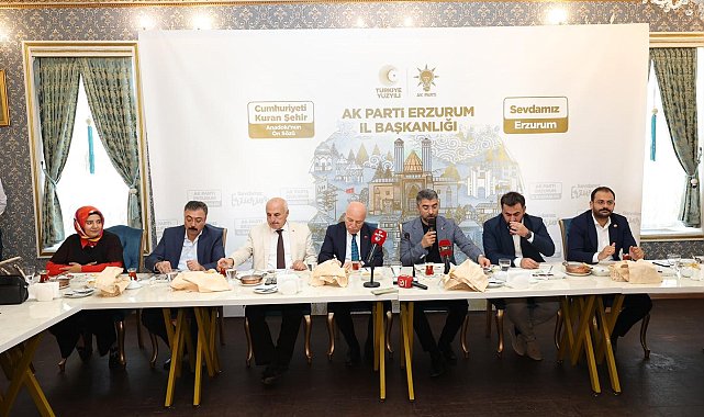 Başkan Küçükoğlu&#039;ndan Erzurum projeksiyonu