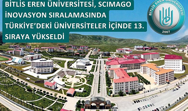 BEÜ, SCIMAGO İnovasyon sıralamasında 13&#039;üncü sıraya yükseldi