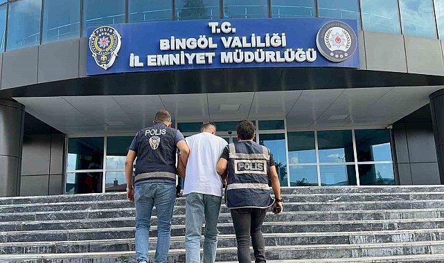 Bingöl'de aranması bulunan şahıs polis ekiplerince yakalandı