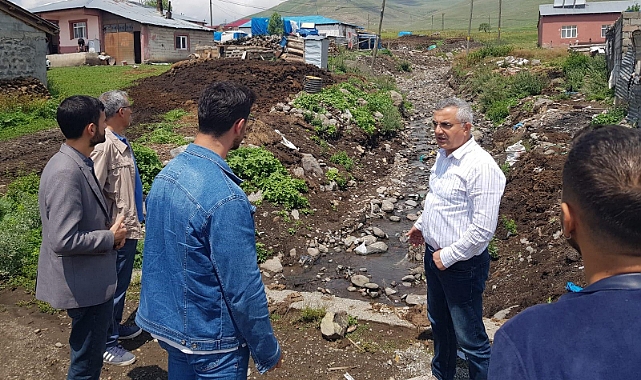 DSİ Bölge Müdürü Kotan, Ardahan'da yapılan çalışmaları inceledi
