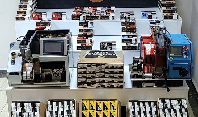 Elazığ'da 110 bin dal bandrolsüz makaron ele geçirildi: 2 gözaltı