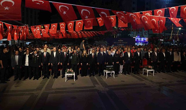 Elazığ'da 15 Temmuz etkinliklerle anıldı
