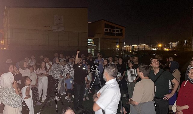 Elazığ'da gökyüzü gözlem etkinliği düzenlendi