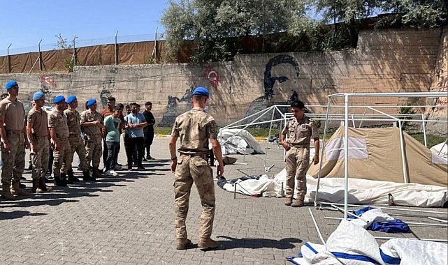Elazığ'da jandarma personeline acil durum eğitimi