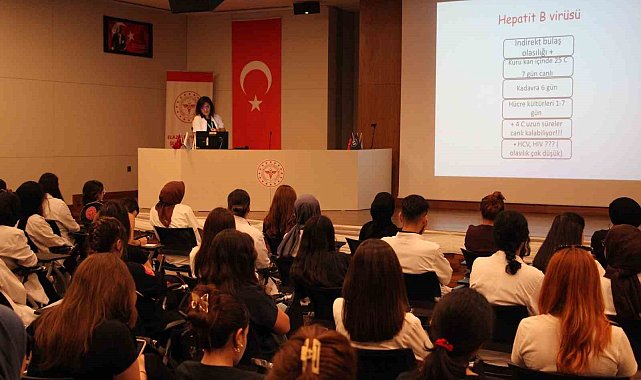 Elazığ'da stajyer öğrencilere yönelik eğitim